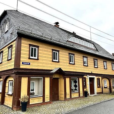 Rustikales Studio-Apartment Blockstube Im Haus Selma Grosschönau Exterior foto