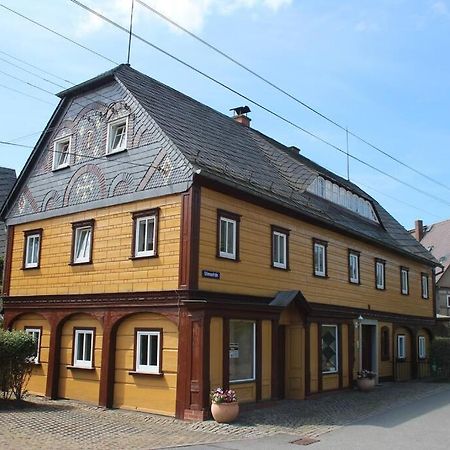 Rustikales Studio-Apartment Blockstube Im Haus Selma Grosschönau Exterior foto