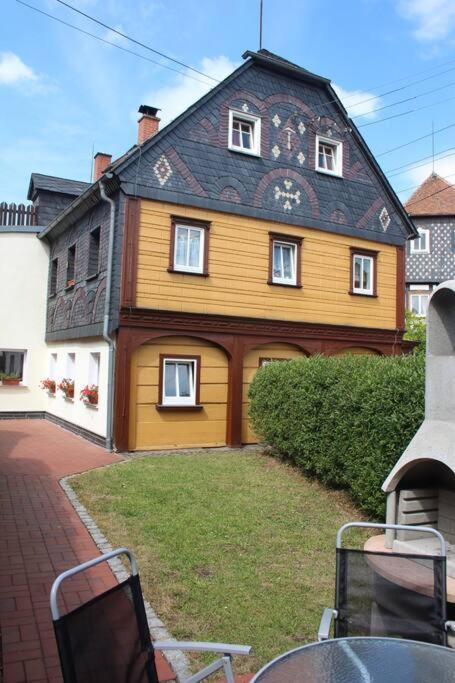 Rustikales Studio-Apartment Blockstube Im Haus Selma Grosschönau Exterior foto